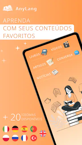 Aprenda idiomas - AnyLang screenshot 1