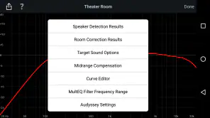 Audyssey MultEQ Editor app screenshot 3