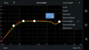 Audyssey MultEQ Editor app screenshot 5
