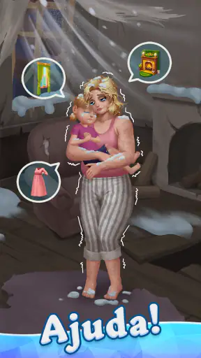 Beauty Tiles: Story&Makeover screenshot 1