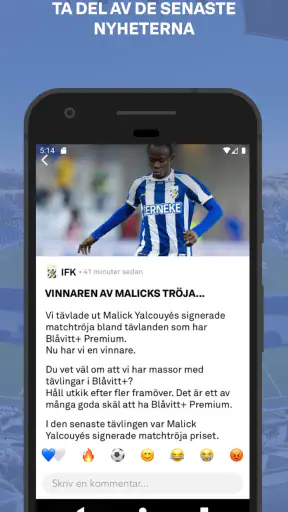 Blåvitt+ screenshot 2