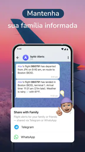 byAir: Acompanhar Voo ao Vivo screenshot 8
