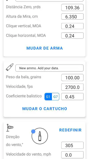 Calculadora balística 2026 screenshot 4