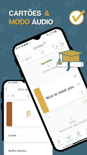 Cartões para aprender palavras screenshot 4