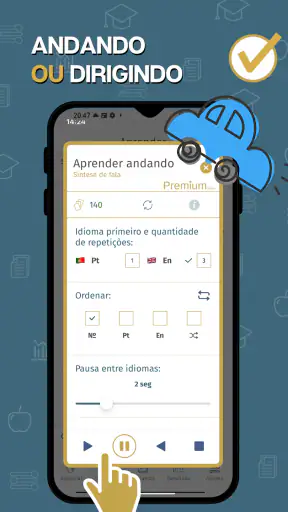 Cartões para aprender palavras screenshot 5