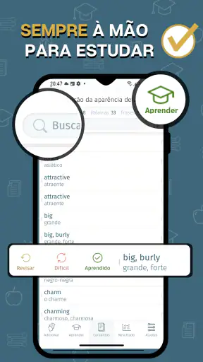 Cartões para aprender palavras screenshot 6