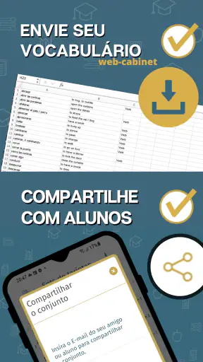 Cartões para aprender palavras screenshot 8