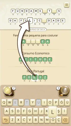 CifraLetras: Palavras Cruzadas screenshot 2