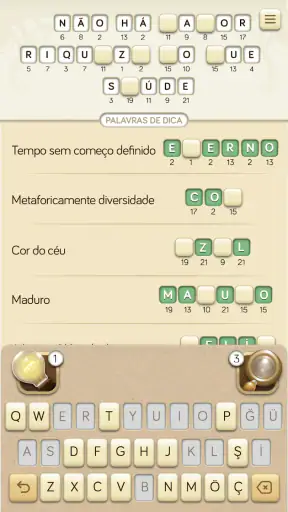 CifraLetras: Palavras Cruzadas screenshot 4