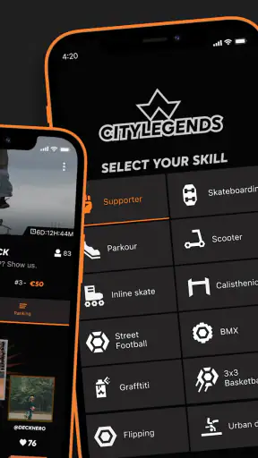 CityLegends: Skate BMX Parkour screenshot 2