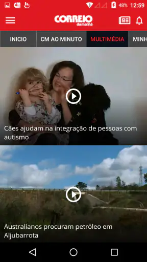 Correio da Manhã screenshot 1