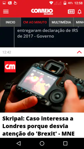Correio da Manhã screenshot 3