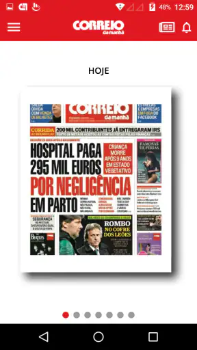 Correio da Manhã screenshot 5