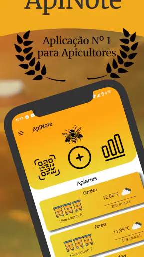 Diário Apícola: ApiNote screenshot 1