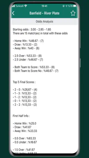 BetAnalysis Dicas de Apostas screenshot 8
