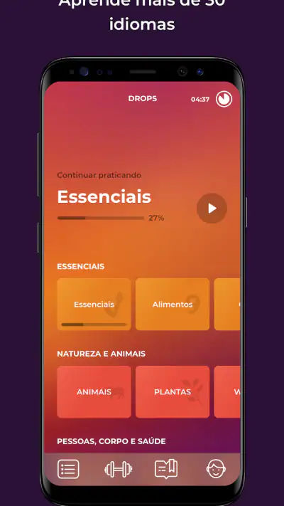 Drops: Aprenda português screenshot 1