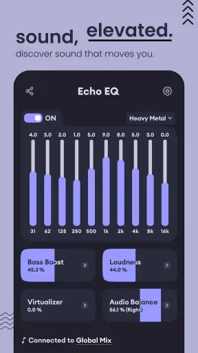 Echo Equalizador: Bass Booster screenshot 1