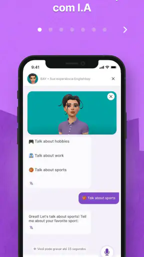 EnglishBay: Curso de inglês screenshot 2