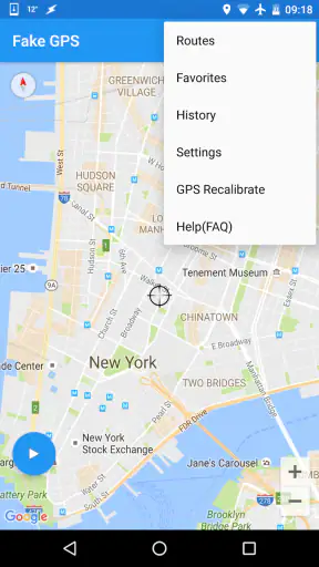 Fake GPS Joystick & Routes Go screenshot 3