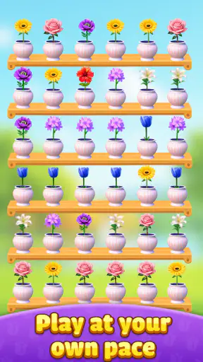 Flower Sort: Bloom Puzzle Game screenshot 2