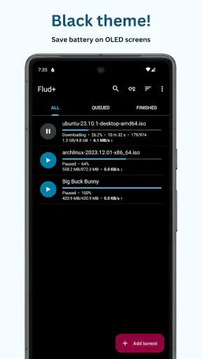 Flud+ screenshot 3