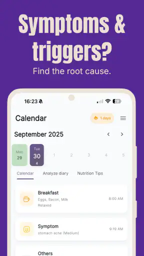 FoodLog: Rastreamento Gases screenshot 2