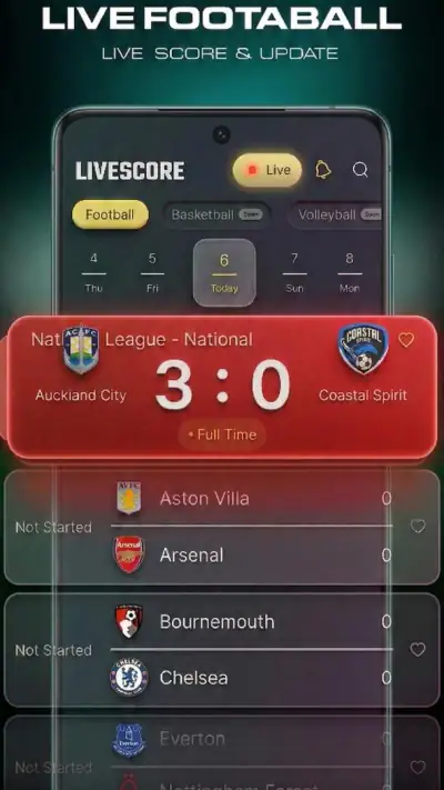 Football Live TV - FootLive screenshot 1