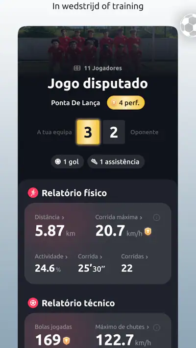 Footbar screenshot 1