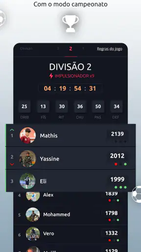 Footbar screenshot 2