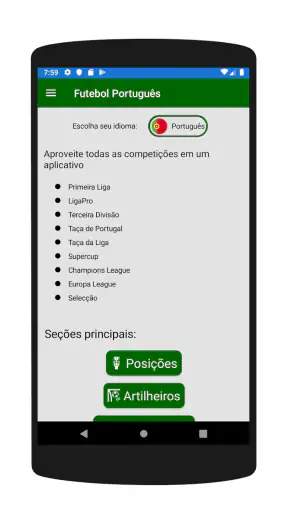 Futebol Português ao vivo screenshot 6