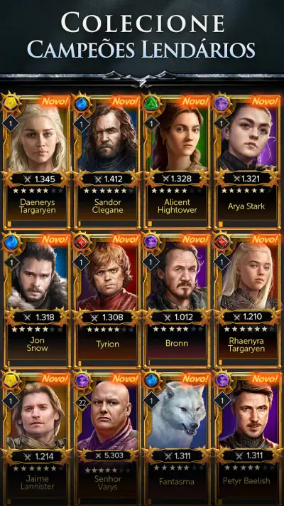 Game of Thrones: Lendas RPG screenshot 1