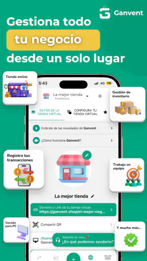 Ganvent Crea tu tienda online screenshot 3