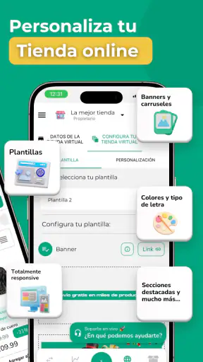 Ganvent Crea tu tienda online screenshot 8