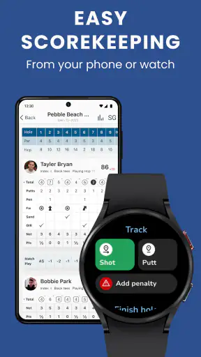Golf Pad: Golf GPS & Scorecard screenshot 4