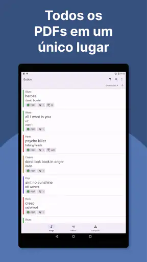 GoScore: Leitor Partituras PDF screenshot 5