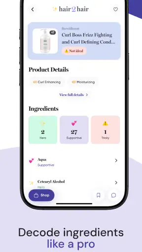 hair2hair - Hair Care Tracker screenshot 3