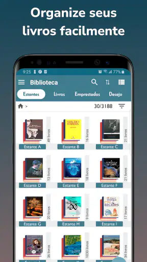 Handy Library: organize livros screenshot 1