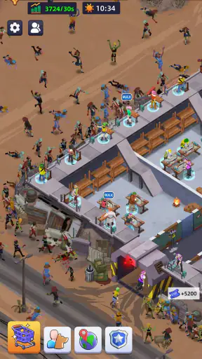Idle Survivor Fortress Tycoon screenshot 5
