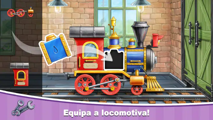 Jogo de trem para infantil 2 5 screenshot 1