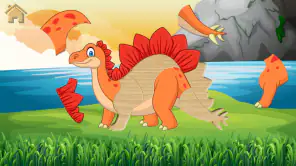 Jogos de Dinossauros Crianças screenshot 2
