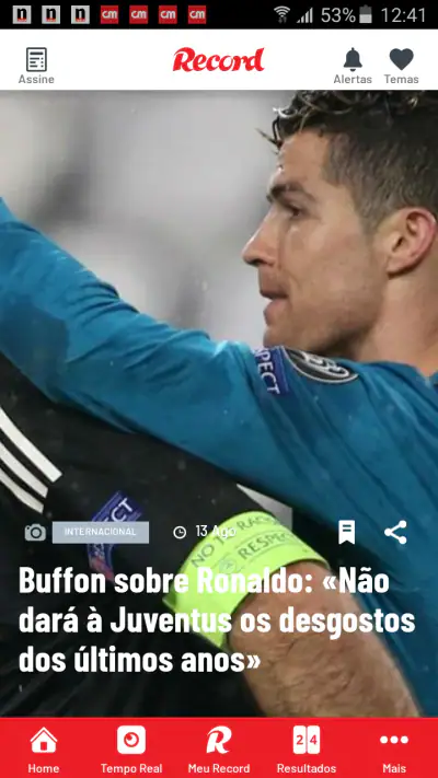 Jornal Record screenshot 1