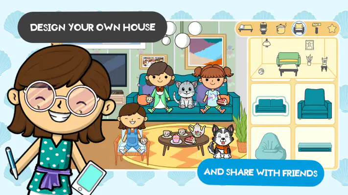 Lila's World: Criar e Aprender screenshot 1