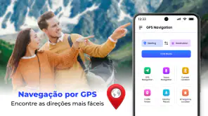 Mapa localizador de rotas GPS screenshot 1