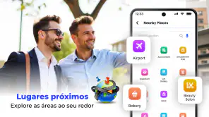 Mapa localizador de rotas GPS screenshot 2