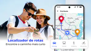 Mapa localizador de rotas GPS screenshot 5