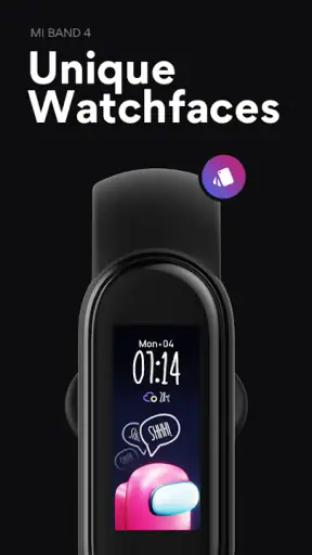 Mi Band 4 Watch Face Português screenshot 5