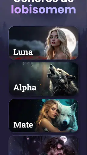 MoonLit - Romances Lobisomens screenshot 3