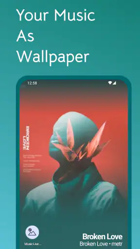 Music Live Wallpaper screenshot 1