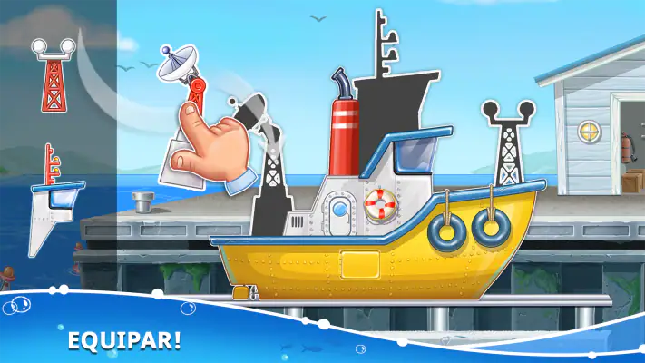 Navios. Jogo de construir casa screenshot 1