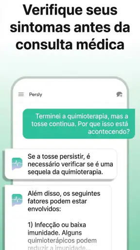 Persly IA Med: Câncer AVC AIDS screenshot 3